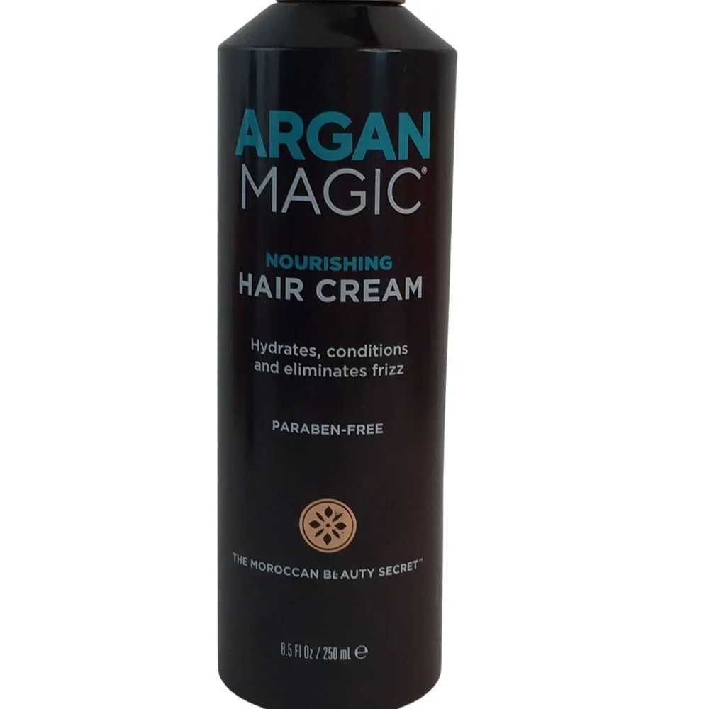Argan Magic Nourishing Hair Cream 8.5 Fl Oz Pack Of 2 Moroccan‎ Beauty Secret